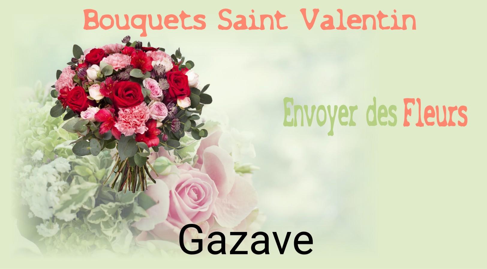Roses de Saint-Valentin livrées à Gazave